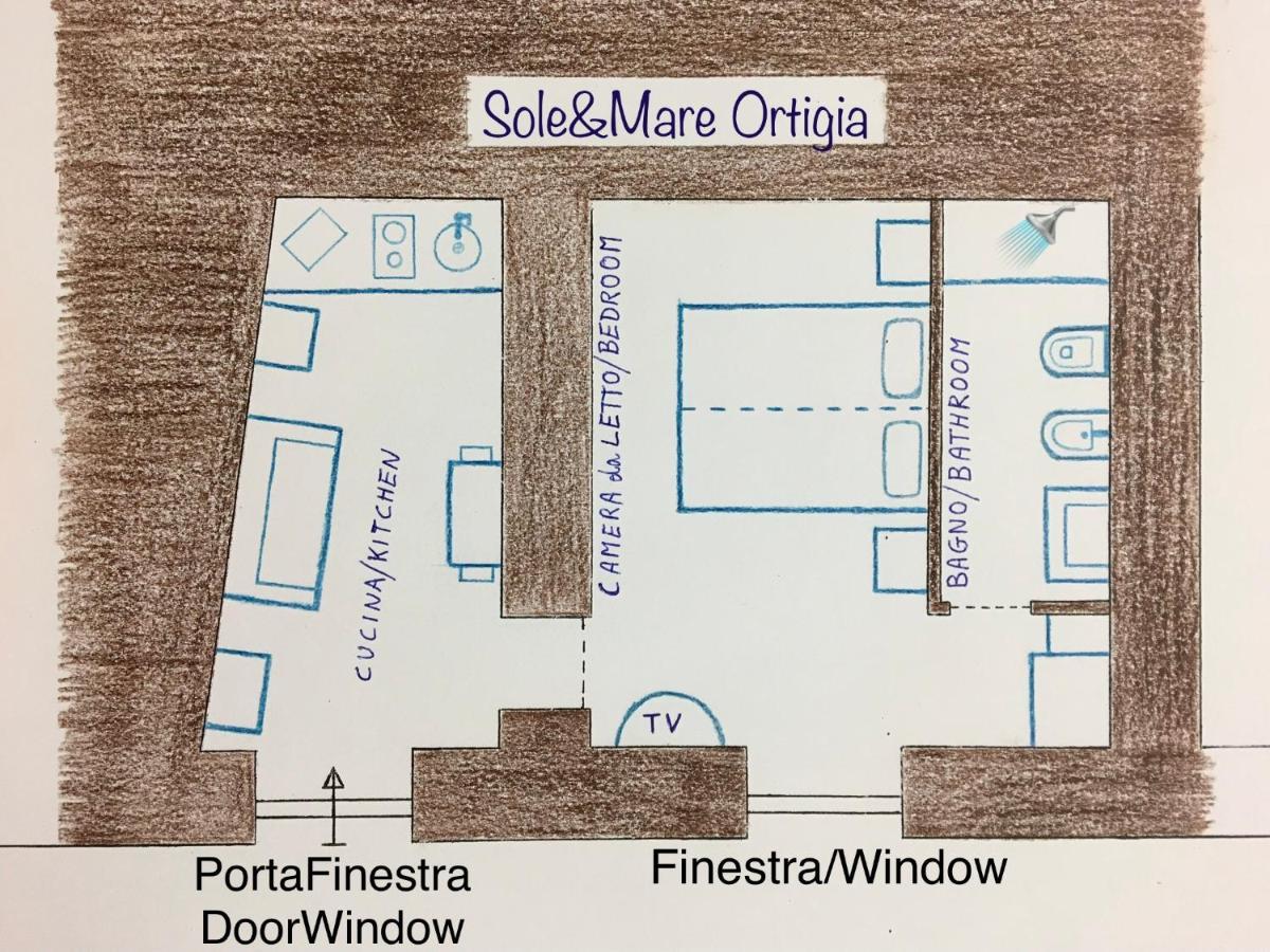 Sole&Mare Ortigia Villa Szirakúza Kültér fotó